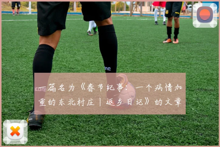 一篇名为《春节纪事：一个病情加重的东北村庄丨返乡日记》的文章在《财经》杂志微信公众号发表