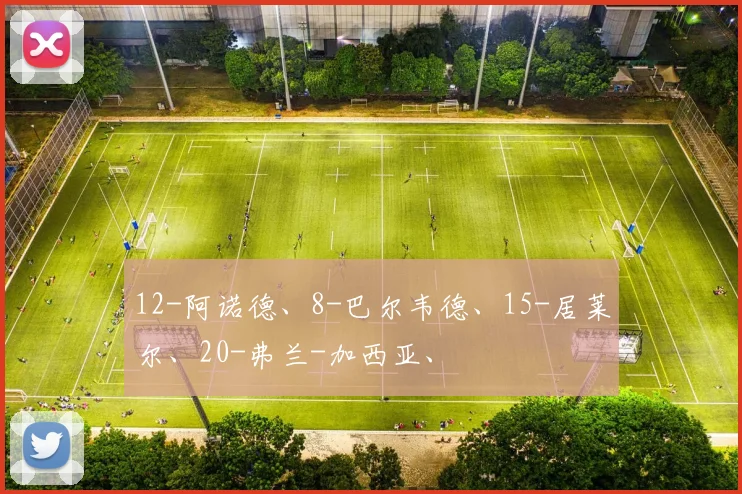12-阿诺德、8-巴尔韦德、15-居莱尔、20-弗兰-加西亚、